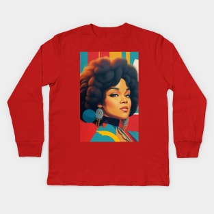 jill scott Kids Long Sleeve T-Shirt